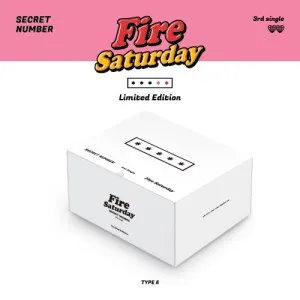 SECRET NUMBER (시크릿넘버) - 싱글3집 [Fire Saturday] (Limited Edition) (A TYPE ver.)
