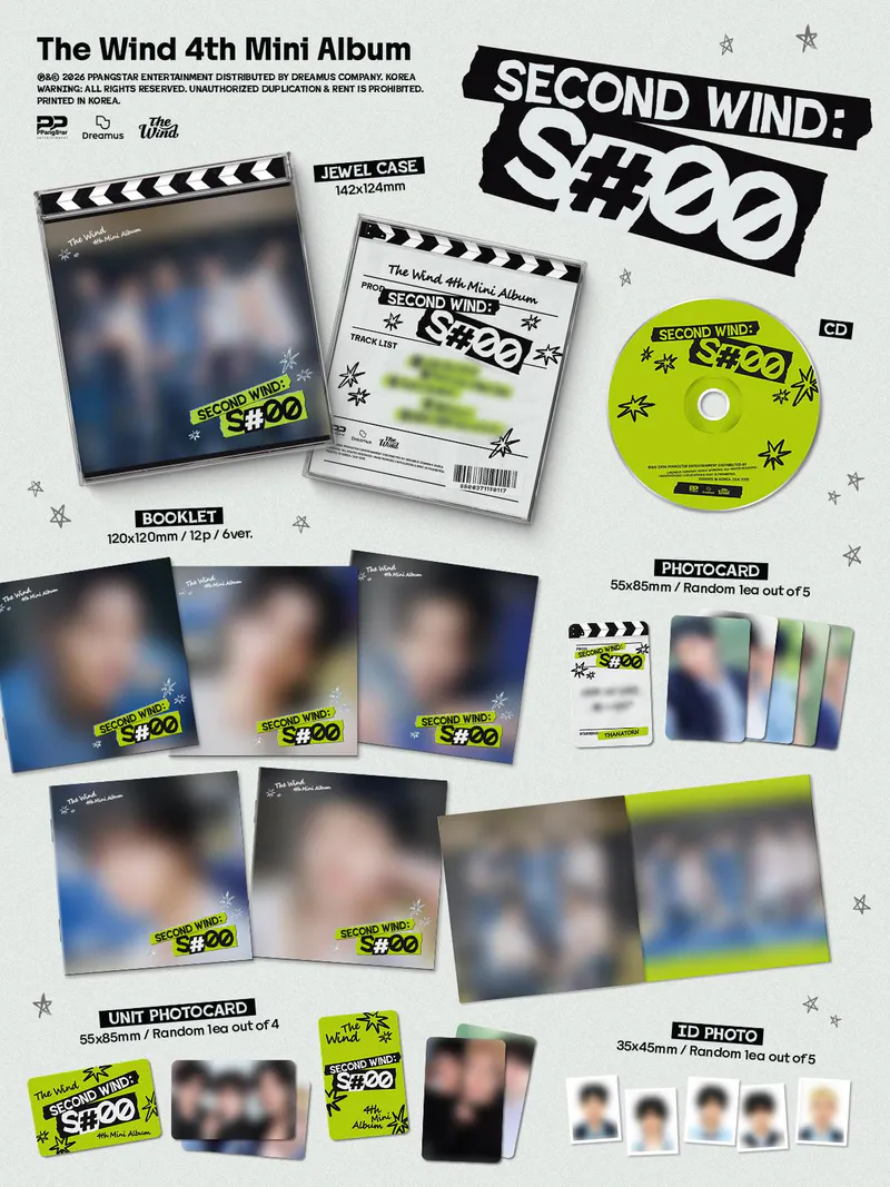 더윈드(The Wind) - 미니앨범4집_<Second wind : S#00> (플랫폼 Ver.) 3