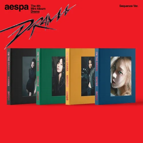 [랜덤] 에스파 (aespa) - 미니 4집 [Drama] (Sequence Ver.)