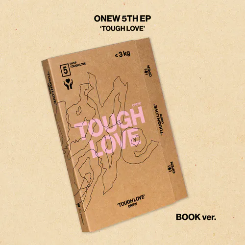 온유(ONEW) - 미니앨범5집 [TOUGH LOVE] (BOOK Ver.)