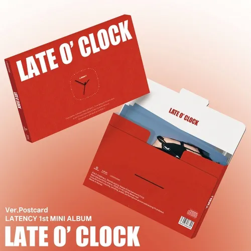 LATENCY (레이턴시) - LATENCY 1st MiNi ALBUM [LATE O’ CLOCK]  (Postcard Ver.)