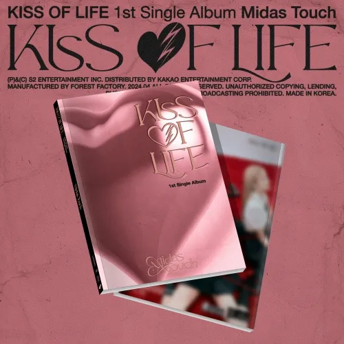 KISS OF LIFE (키스오브라이프) - 싱글 1집 [Midas Touch] (Photobook Ver.)