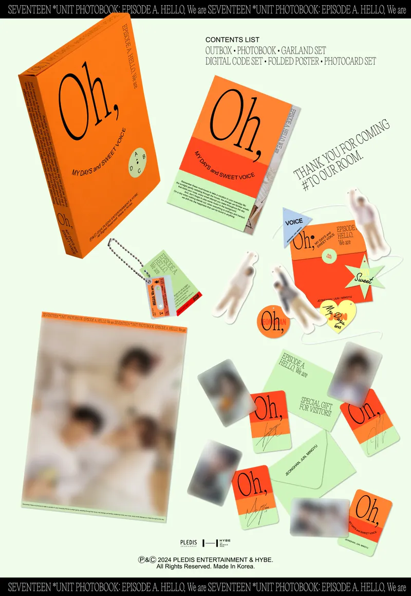SEVENTEEN (세븐틴) - SEVENTEEN Episode : Oh, My Days and Sweet Voice A 2