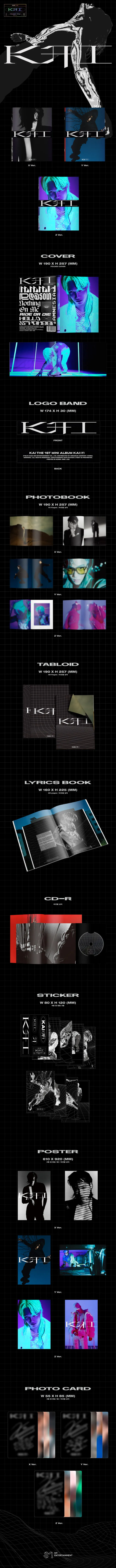 [랜덤] 카이 (KAI) - 미니1집 [KAI (开)] (PHOTO BOOK Ver.) 상세 이미지 2