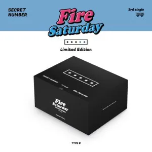 SECRET NUMBER (시크릿넘버) - 싱글3집 [Fire Saturday] (Limited Edition) (B TYPE ver.)