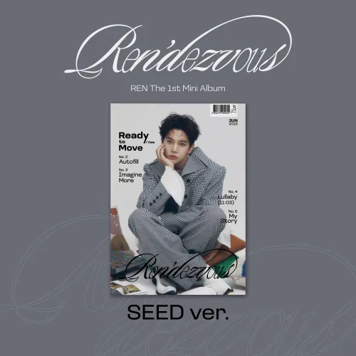 렌 (REN) - The 1st Mini Album [Ren'dezvous] (Photobook)(SEED ver.)