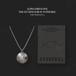 ALPHA DRIVE ONE - THE 1ST MINI ALBUM [EUPHORIA] (COIN NECKLACE ver.) (LIMITED EDITION)