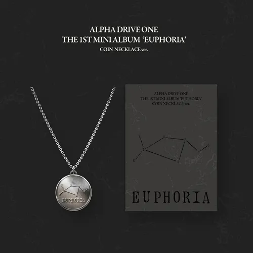 ALPHA DRIVE ONE - THE 1ST MINI ALBUM [EUPHORIA] (COIN NECKLACE ver.) (LIMITED EDITION)
