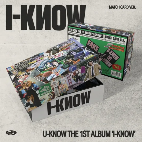 유노윤호 - 정규 1집 [I-KNOW] (Match Card Ver.)(스마트앨범)