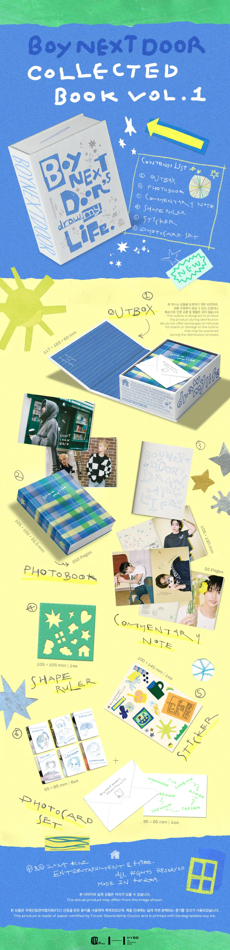 BOYNEXTDOOR (보이넥스트도어) - BOYNEXTDOOR COLLECTED BOOK VOL.1 2