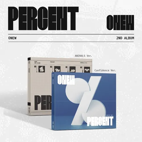[랜덤] 온유(ONEW) - 정규 앨범2집 [PERCENT] (Digipack Ver.)