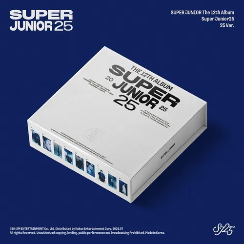 슈퍼주니어 (SUPER JUNIOR) - 정규 12집 [Super Junior25]  (25 Ver.)