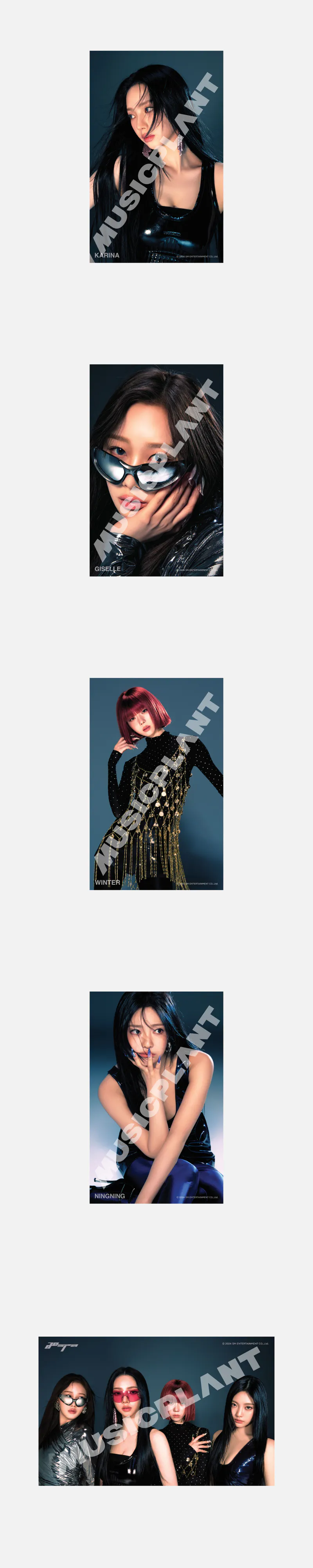 aespa '#Whiplash_mood' MD - 4X6 PHOTO SET 2