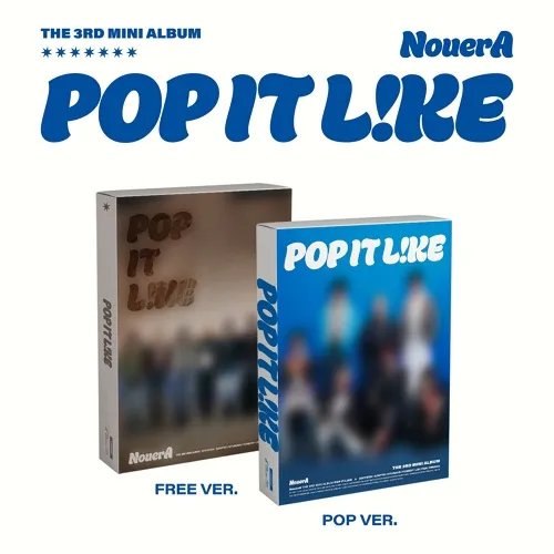 [세트] NouerA(누에라) - 미니 3집 [POP IT LIKE] POP VER. / FREE VER.