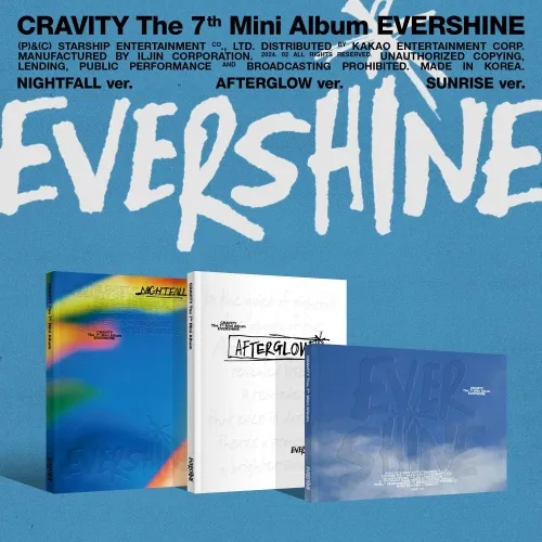 [랜덤] CRAVITY (크래비티) - 미니 7집 [EVERSHINE]