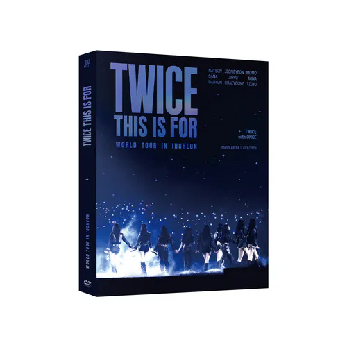 트와이스(TWICE) - TWICE [THIS IS FOR] WORLD TOUR IN INCHEON DVD