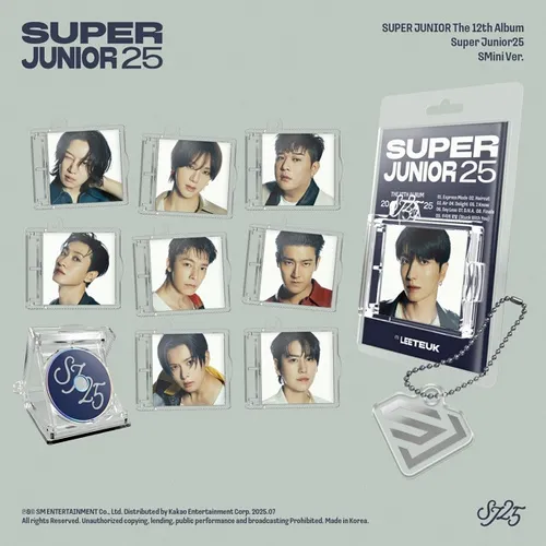 [랜덤] 슈퍼주니어 (SUPER JUNIOR) - 정규 12집 [Super Junior25]  (SMini Ver.)(스마트앨범)