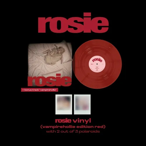 로제 (ROSÉ) - first studio album [rosie] vinyl (vampirehollie edition red) (LP.VER)