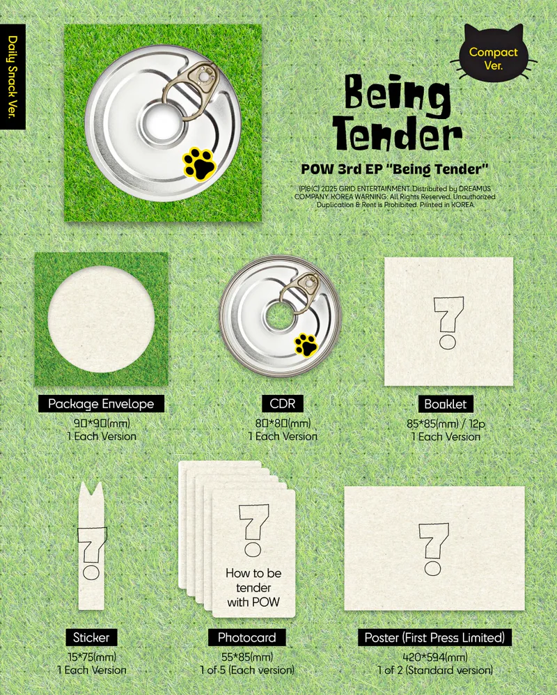 POW (파우) - [Being Tender] (Compact Ver.) 3