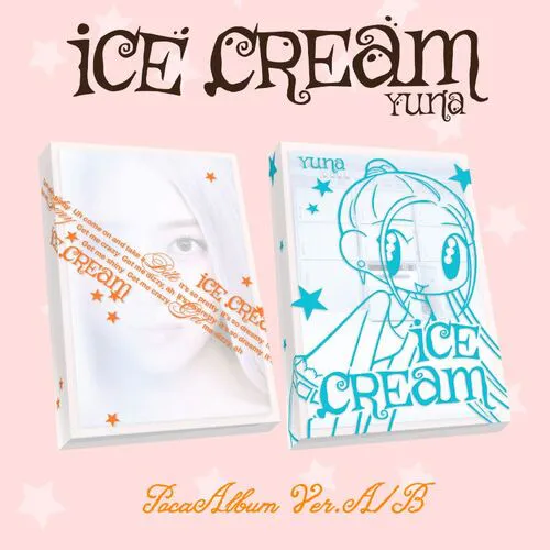 [랜덤] YUNA(ITZY) - [Ice Cream] POCAALBUM A / B Ver.  (총 2종)