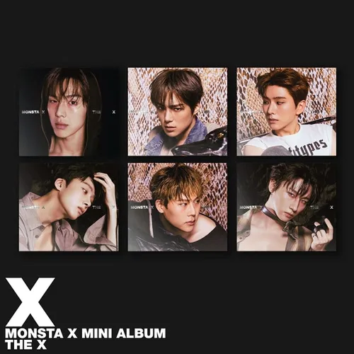 [세트] MONSTA X (몬스타엑스) - MONSTA X MINI ALBUM THE X   (DIGIPACK VER.) 6종 (SHOWNU VER. / MINHYUK VER. / KIHYUN VER. / HYUNGWON VER. / JOOHONEY VER. / I.M VER.) (한정반)