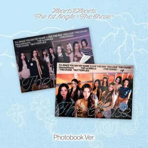 [세트] 하츠투하츠 (Hearts2Hearts) - 싱글 1집 [The Chase] (Photobook Ver.)