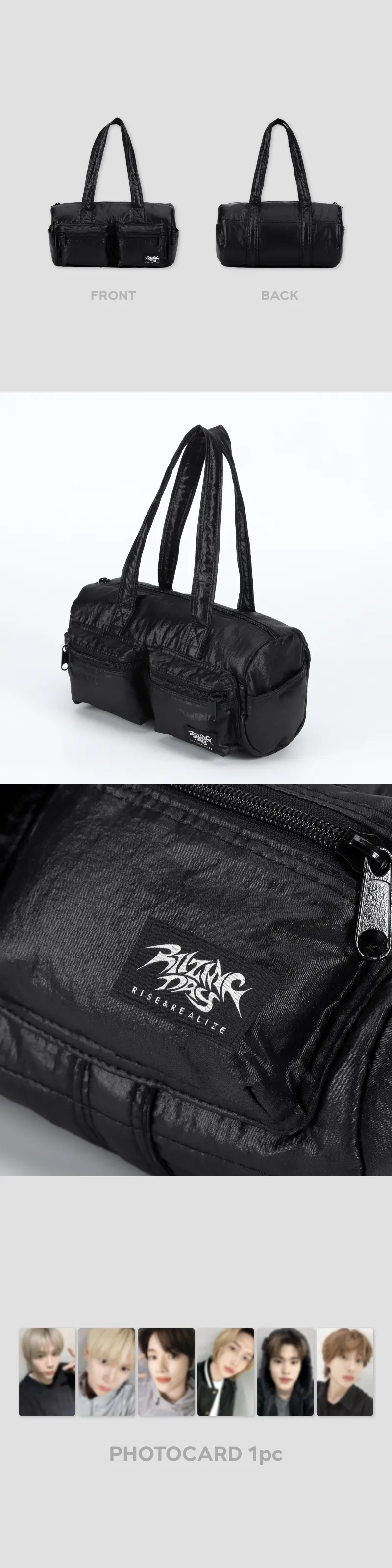 2024 RIIZE FANCON ‘RIIZING DAY’ MD - BAG SET (BLACK Ver.) 2