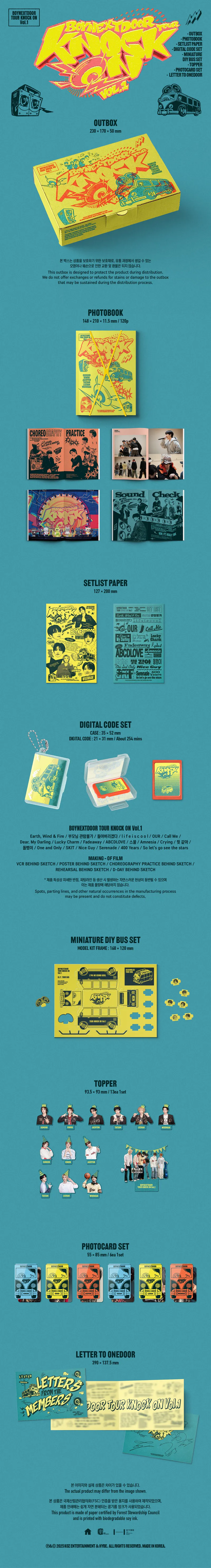 BOYNEXTDOOR - [BOYNEXTDOOR TOUR 'KNOCK ON Vol.1] 2