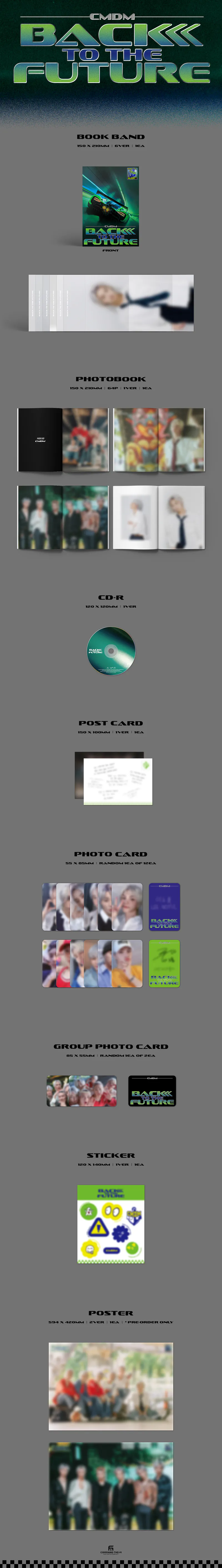 커맨더맨 (CMDM) - 1st SINGLE ALBUM [BACK TO THE FUTURE] 2