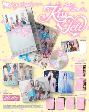 에스파(aespa) - 일본 미니 1집 Kiss N Tell [Limited Edition Ver.] (일본 수입반)