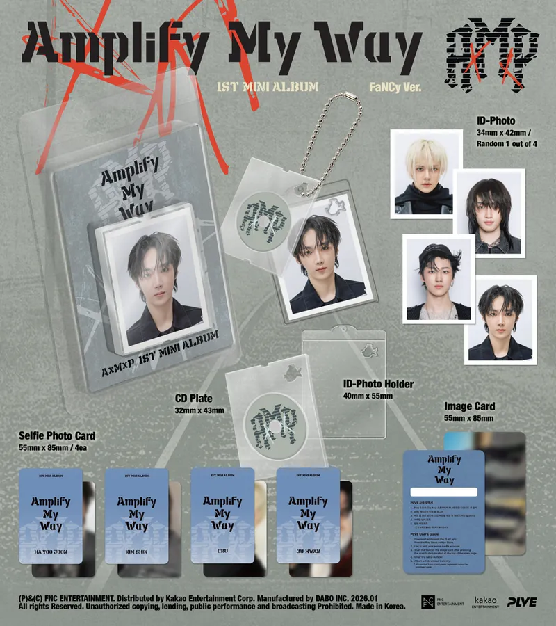 AxMxP (에이엠피) - 미니 1집 [Amplify My Way] (FaNCy ver.) (PLVE) 2