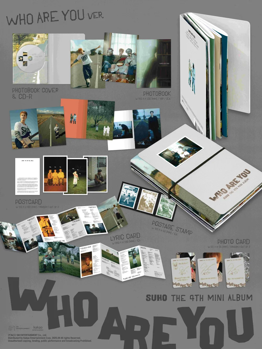 수호 - 미니 4집 [Who Are You]  (Who Are You Ver.) 상세 이미지 2
