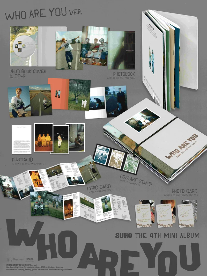 수호 - 미니 4집 [Who Are You]  (Who Are You Ver.) 2
