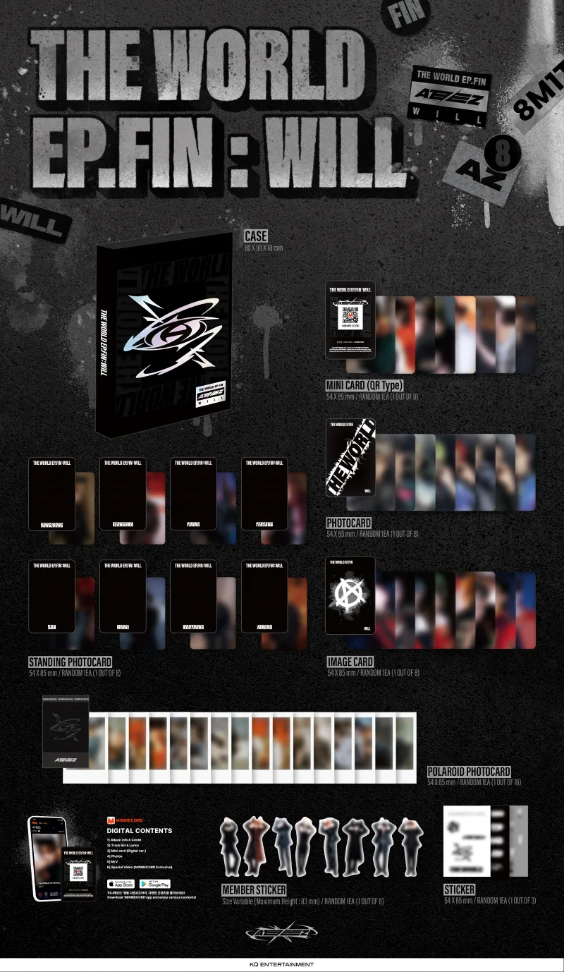 ATEEZ (에이티즈) - [THE WORLD EP.FIN : WILL] (PLATFORM VER.) 상세 이미지 2