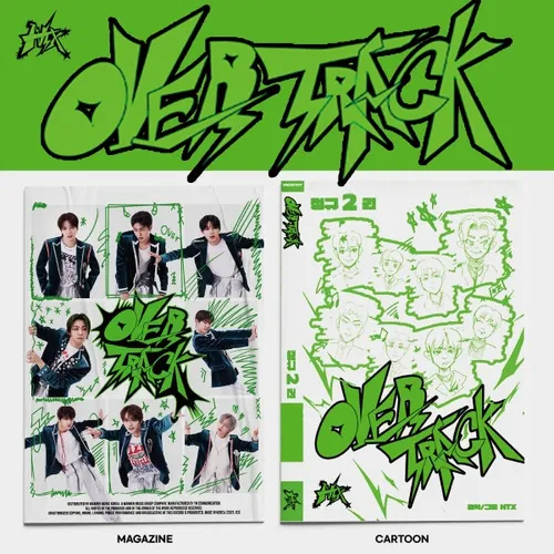 [세트] 엔티엑스 (NTX) - 정규 2집 [OVER TRACK] [Photobook Ver] (MAGAZINE Ver., CARTOON Ver.)