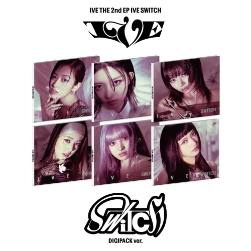 [랜덤] IVE (아이브) - 미니 2집 [IVE SWITCH] (Digipack Ver.)(한정반)