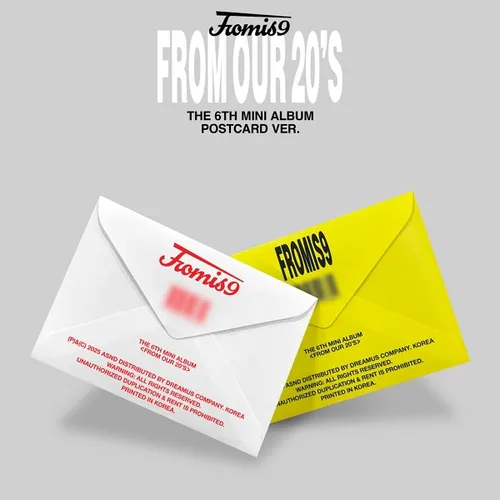 [랜덤] 프로미스나인 (fromis_9) - 미니 6집 [From Our 20’s] (Postcard Ver.)