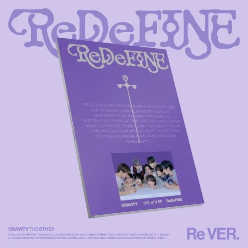 CRAVITY (크래비티) - CRAVITY THE 8TH EP [ReDeFINE] (Re VER.)