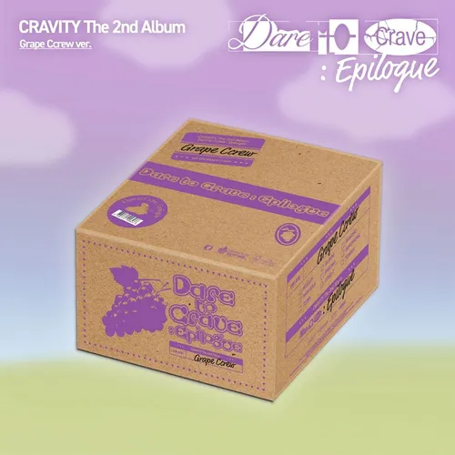 [랜덤] CRAVITY (크래비티) - CRAVITY The 2nd Album [Dare to Crave : Epilogue] Grape Ccrew ver. (한정반)