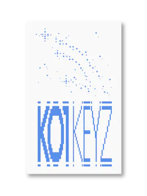 [랜덤] KO1KEYZ - DEBUT SINGLE 「KO1KEYZ」 (KR) (KEYRING Ver.)