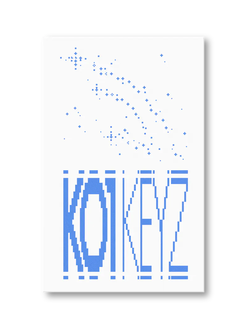 [세트] KO1KEYZ - DEBUT SINGLE 「KO1KEYZ」 (KR) (KEYRING Ver.)