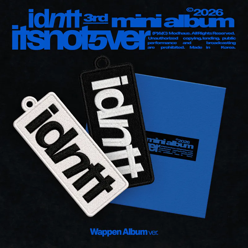 [세트] idntt(아이덴티티) - idntt(아이덴티티) [itsnotover] (CD) (Chrome Heart ver. / Lit Heart ver.)