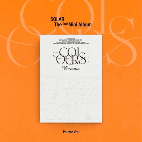 솔라 (Solar) - 미니 2집 [COLOURS] (Palette Ver.)