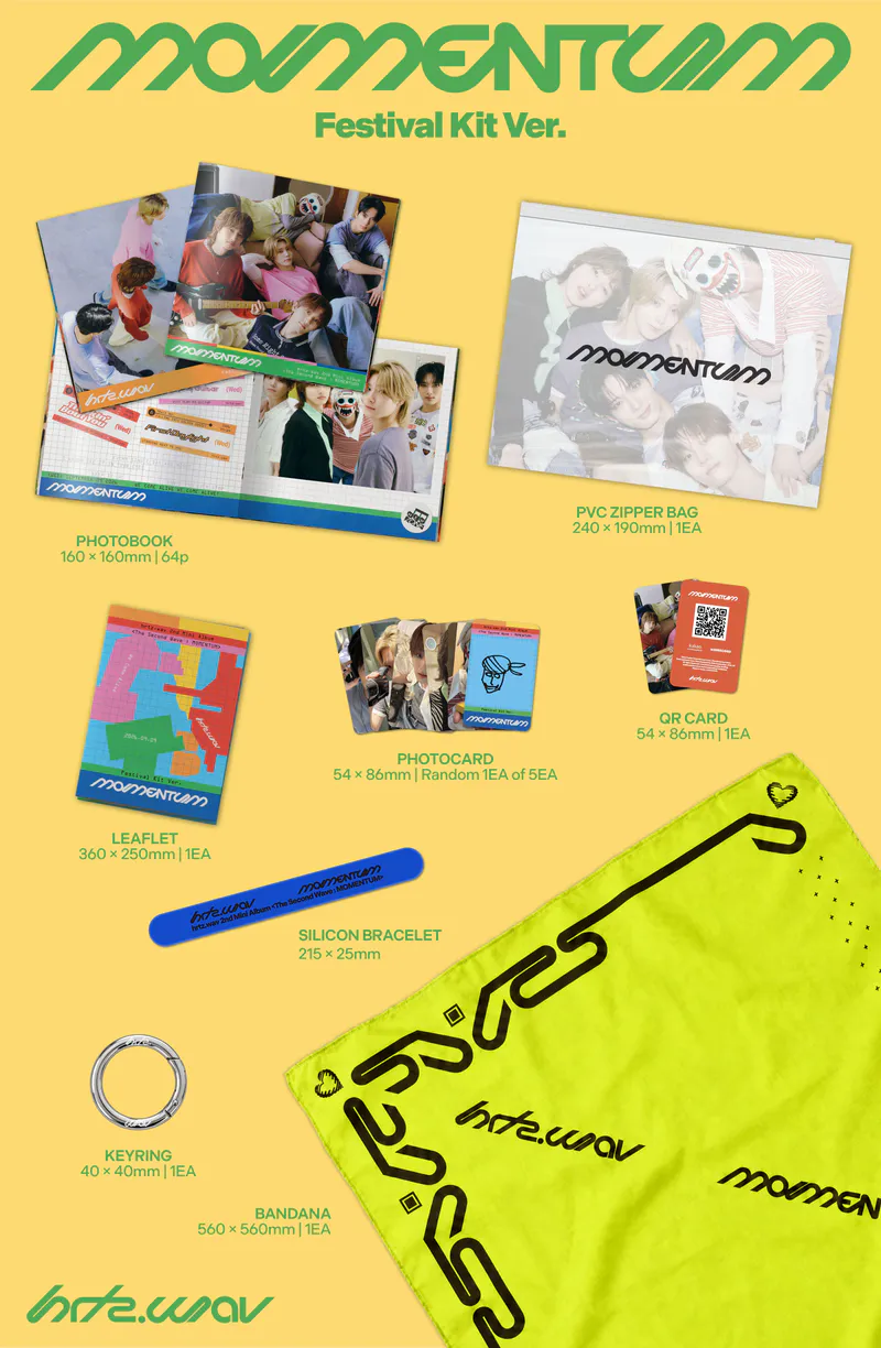 hrtz.wav(하츠웨이브) - 미니 2집 [The Second Wave : MOMENTUM] (Festival Kit Ver.) 2