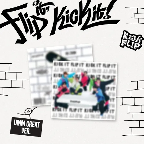 KickFlip (킥플립) - 미니 1집 [Flip it, Kick it!] (Umm Great ver.)