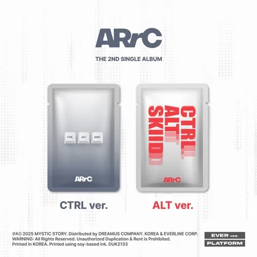[랜덤] ARrC (아크) - 싱글앨범_[CTRL+ALT+SKIID] (CTRL & ALT Ver.)