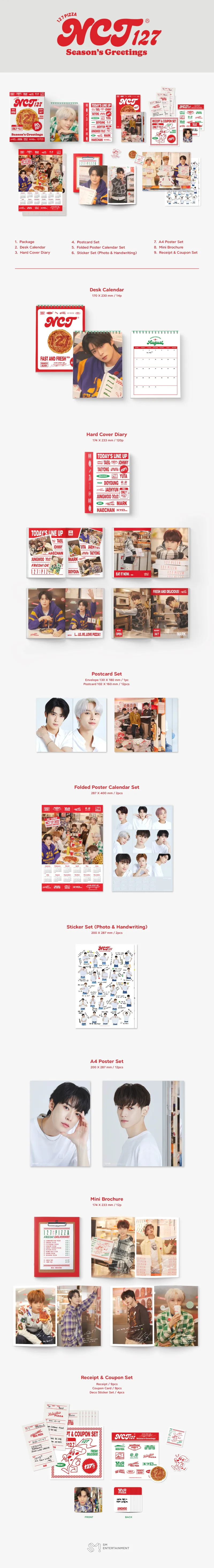 NCT 127 (엔시티 127) - 2022 SEASON'S GREETINGS (시즌그리팅) 상세 이미지 2