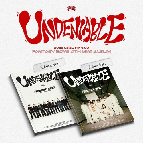 [세트] 판타지보이즈(FANTASY BOYS) - 미니 4집 [UNDENIABLE] (Eclipse ver.) (Glare ver.)