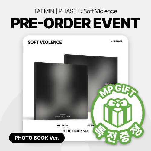 [특전증정/세트] 태민 (TAEMIN) - [PHASE I : Soft Violence] (PHOTO BOOK Ver.)