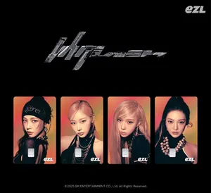 AESPA (에스파) - [Whiplash] EZL 홀로그램 교통카드